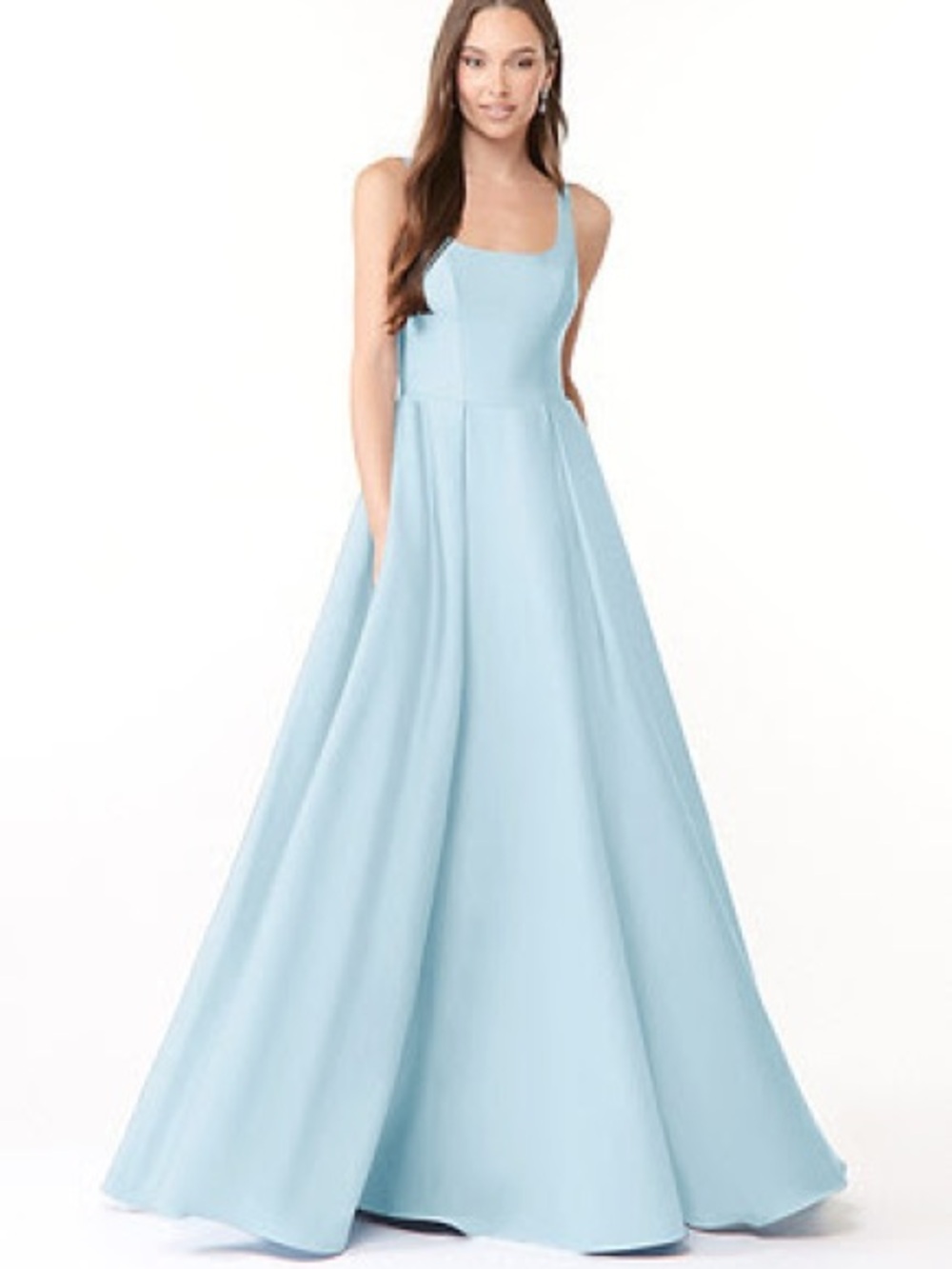 Azazie • Neve “Sky Blue” Bridesmaids Dress